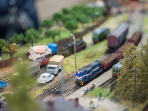 A model railroad full of the kind of detail you need in good writing